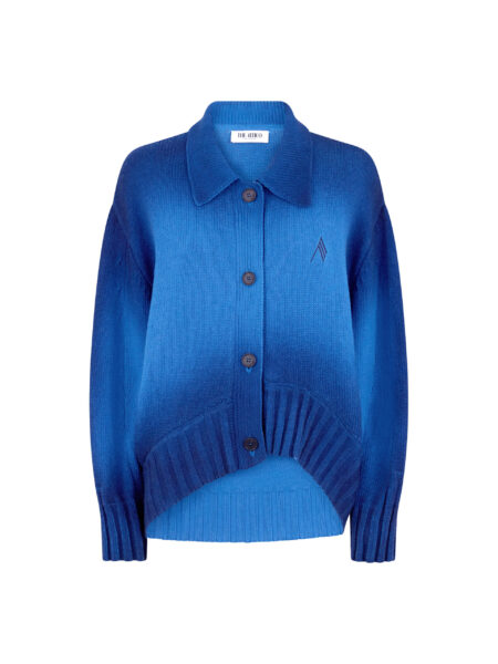 The Attico Cerulean Cardigan - The Attico Knitwear - Designed by Gilda Ambrosio & Giorgia Tordini - Shop at Luxury Shoes 
