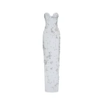 Oscar de la Renta Crystal Cluster Embroidered Strapless Gown - Oscar de la Renta Dresses - American Couture - Shop at Luxury Shoes 