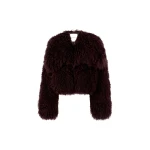 The Attico Dark Grapes Bomber - The Attico Jackets - Designed by Gilda Ambrosio & Giorgia Tordini - Shop at Luxury Shoes 