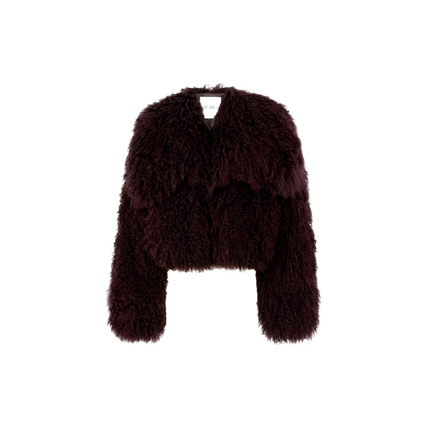 The Attico Dark Grapes Bomber - The Attico Jackets - Designed by Gilda Ambrosio & Giorgia Tordini - Shop at Luxury Shoes 