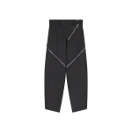 The Attico Dark Grey Long Pant - The Attico Pants - Designed by Gilda Ambrosio & Giorgia Tordini - Shop at Luxury Shoes 