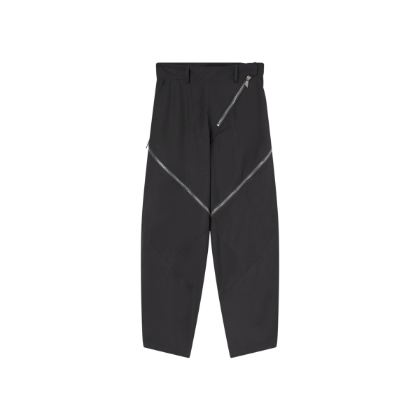 The Attico Dark Grey Long Pant - The Attico Pants - Designed by Gilda Ambrosio & Giorgia Tordini - Shop at Luxury Shoes 