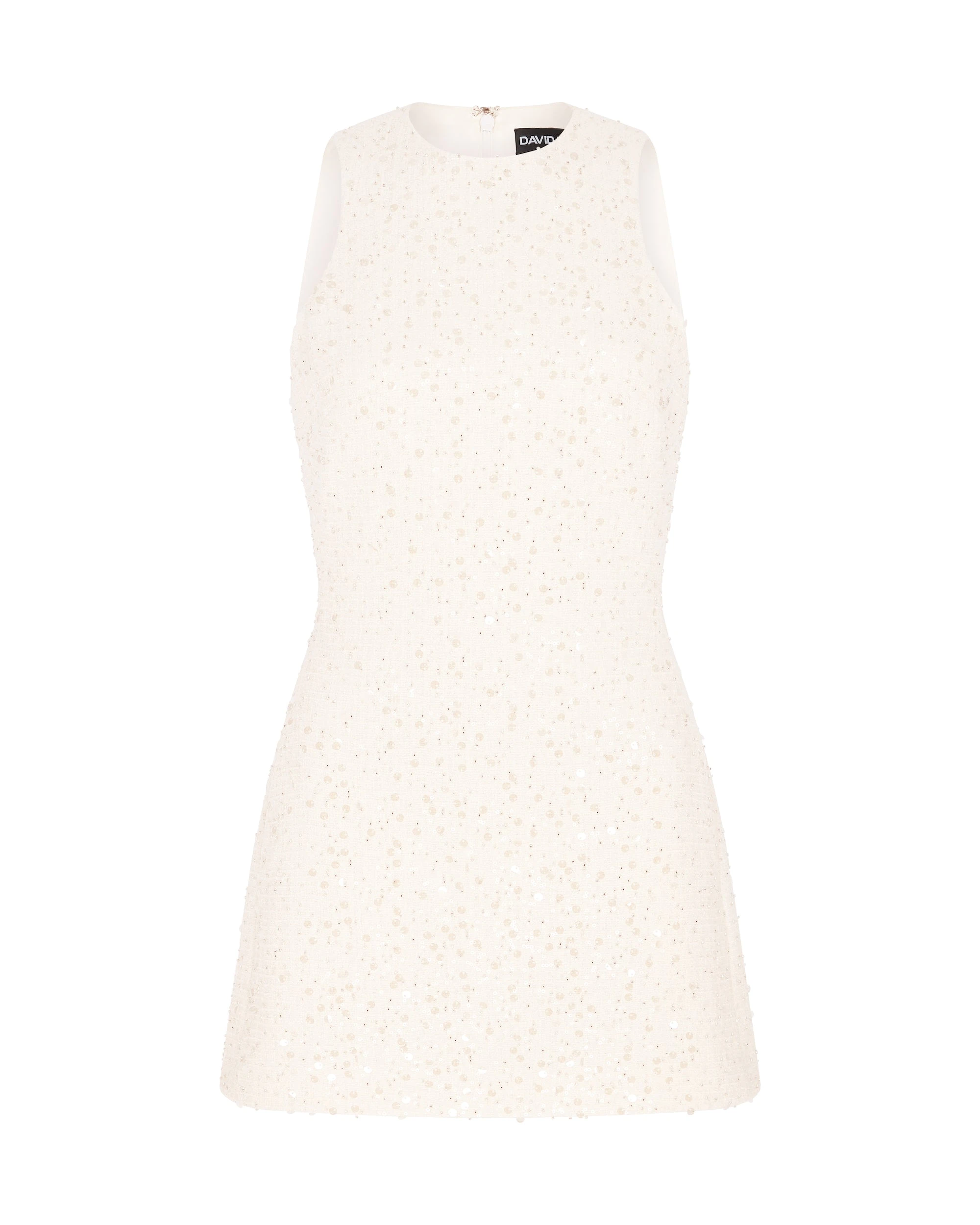 David Koma Sequin Boucle Mini Dress David Koma Sequin Boucle Mini Dress