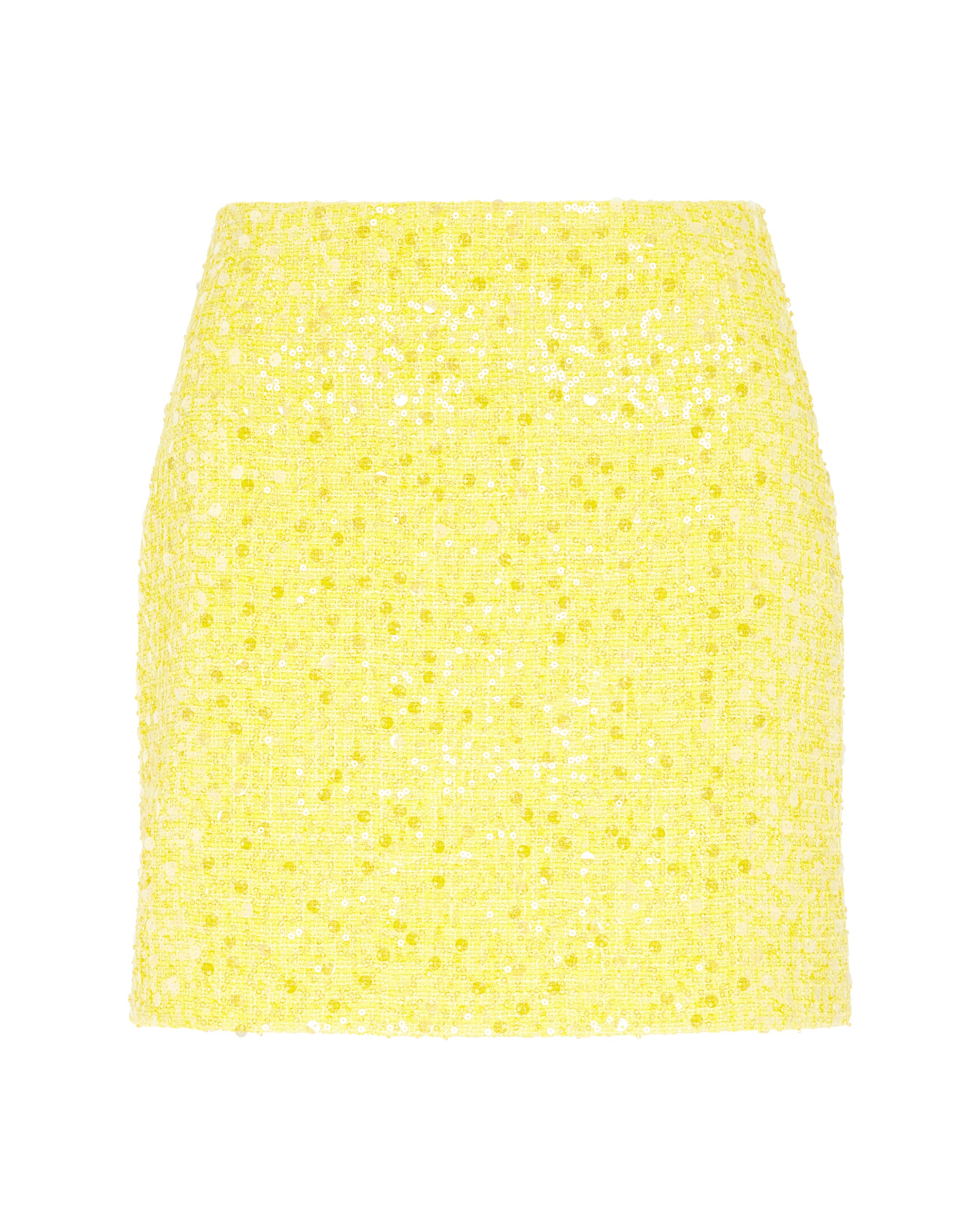 David Koma Sequin Boucle Mini Skirt