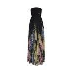 Oscar de la Renta Degradé Foxglove Chiffon Gown - Oscar de la Renta Dresses - American Couture - Shop at Luxury Shoes 
