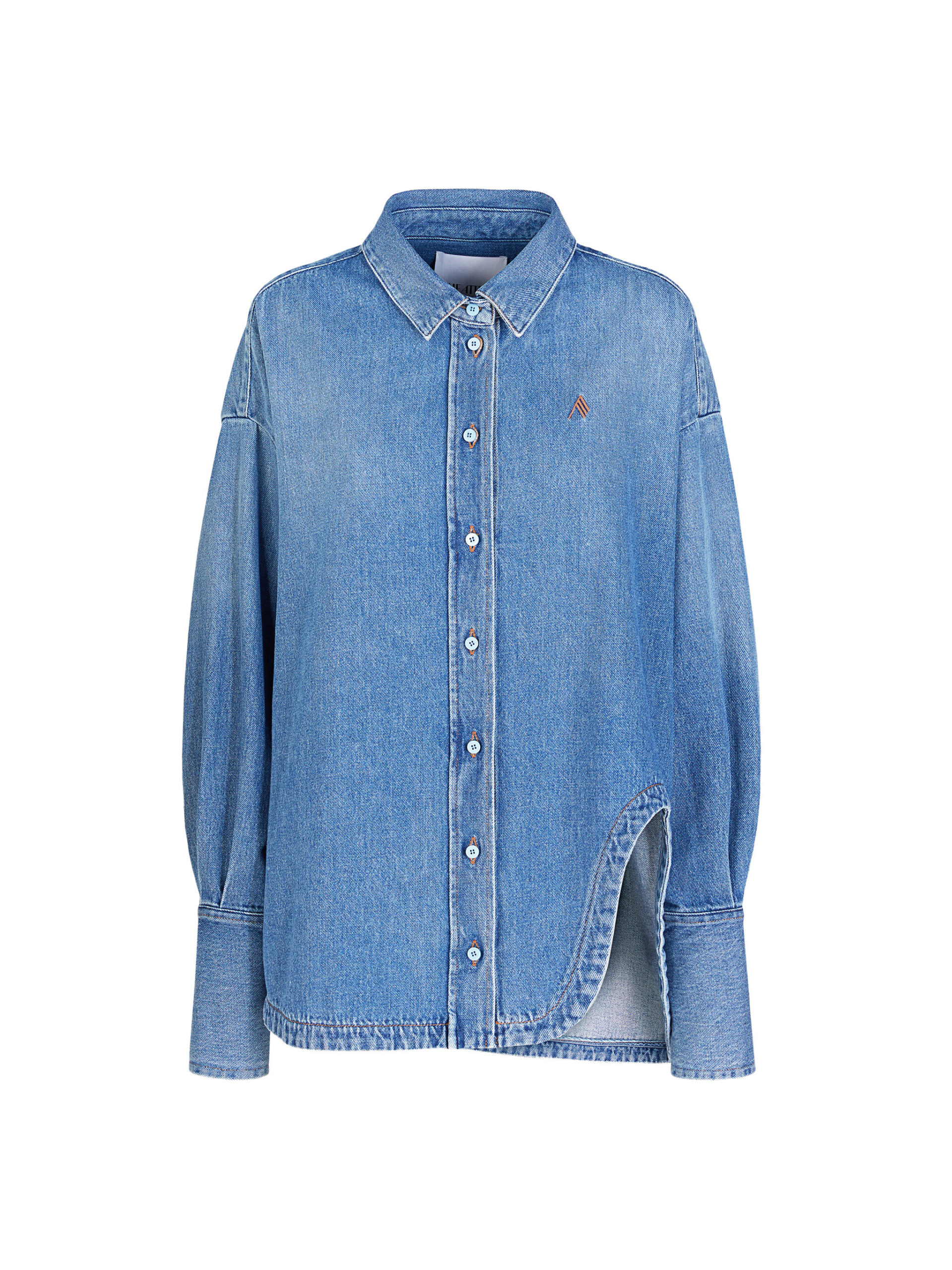 The Attico 'Diana'' Washed Blue Shirt Jacket - The Attico Jackets - Designed by Gilda Ambrosio & Giorgia Tordini - Shop at Luxury Shoes The Attico 'Diana'' Washed Blue Shirt Jacket - The Attico Jackets - Designed by Gilda Ambrosio & Giorgia Tordini - Shop at Luxury Shoes