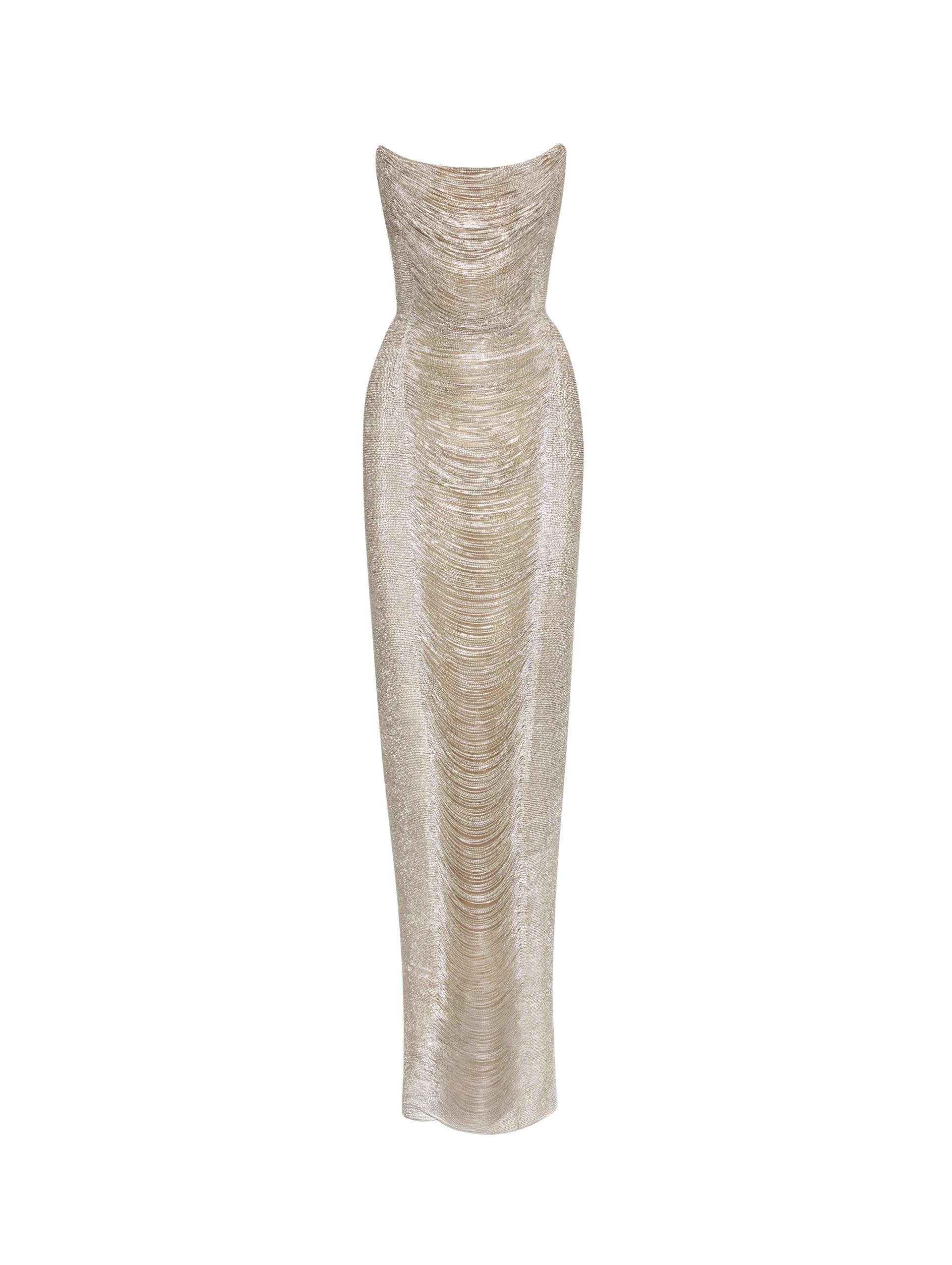 Draped-Crystal-Chain-Gown-Oscar-de-la-Renta-Dresses84741_nobg Oscar de la Renta Draped Crystal Chain Gown - Oscar de la Renta Dresses - American Couture - Shop at Luxury Shoes