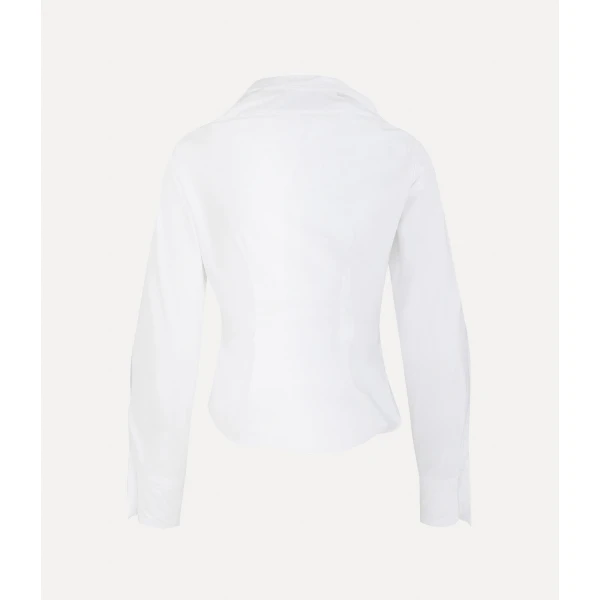 Vivienne Westwood Drunken Shirt - Vivienne Westwood Tops - Punk Luxury - Shop at Luxury Shoes 