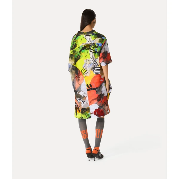 Vivienne Westwood Drunken T-shirt Dress - Vivienne Westwood Dresses - Punk Luxury - Shop at Luxury Shoes 
