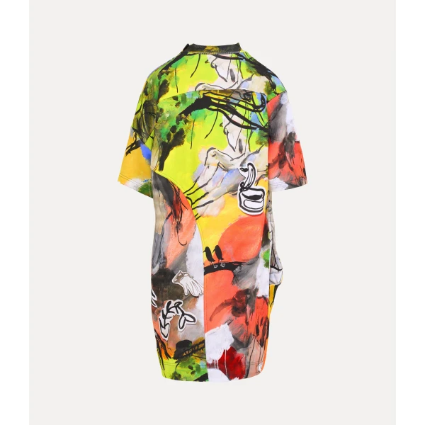 Vivienne Westwood Drunken T-shirt Dress - Vivienne Westwood Dresses - Punk Luxury - Shop at Luxury Shoes 