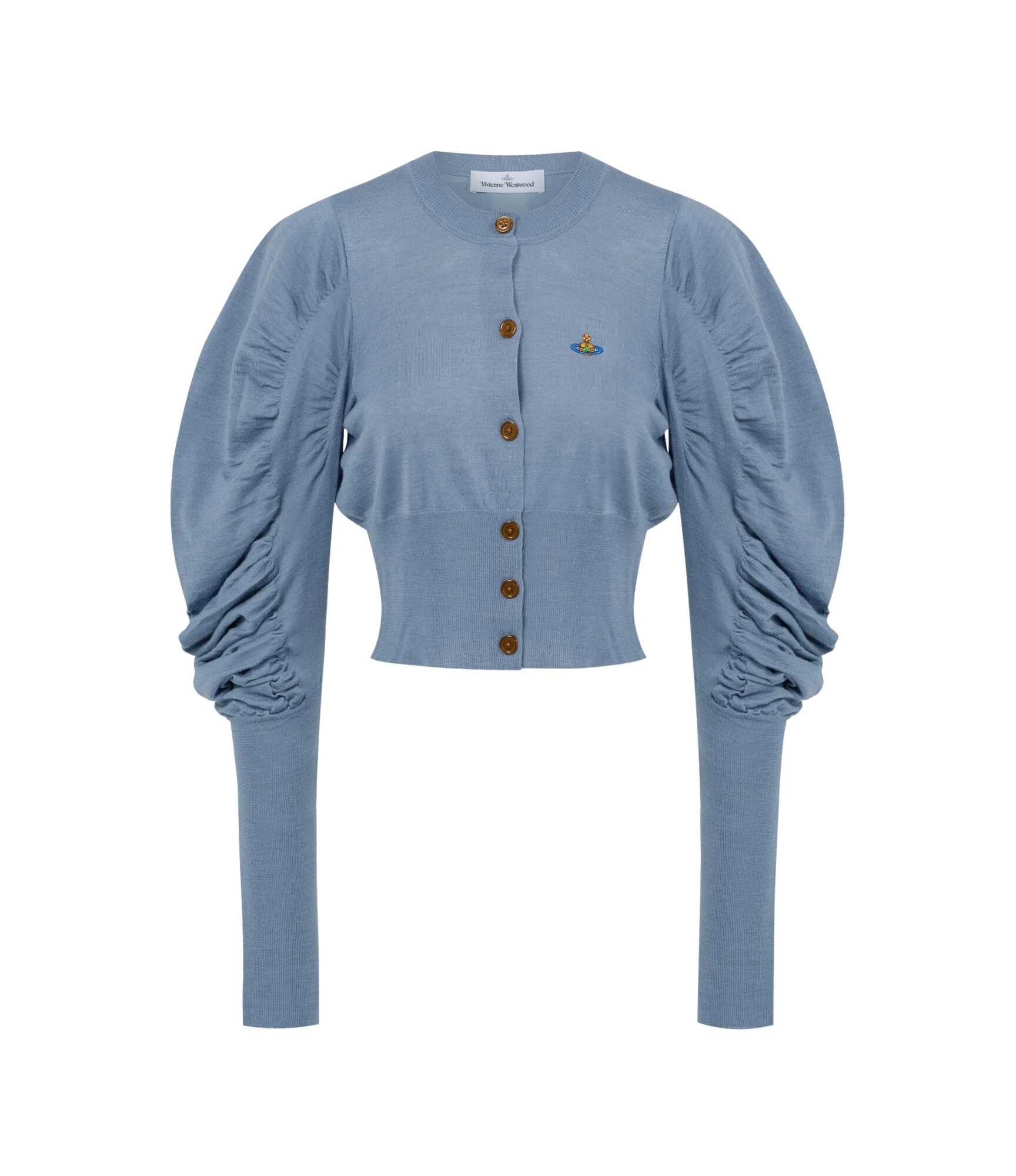 Eli-Cropped-Cardigan-Vivienne-Westwood-Knitwear-593351_nobg Vivienne Westwood Eli Cropped Cardigan - Vivienne Westwood Knitwear - Punk Luxury - Shop at Luxury Shoes
