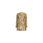Elie Saab Bead Embroidered Golden Dress in Gold featuring  – Luxury Designer Fashion at Luxury Shoes .