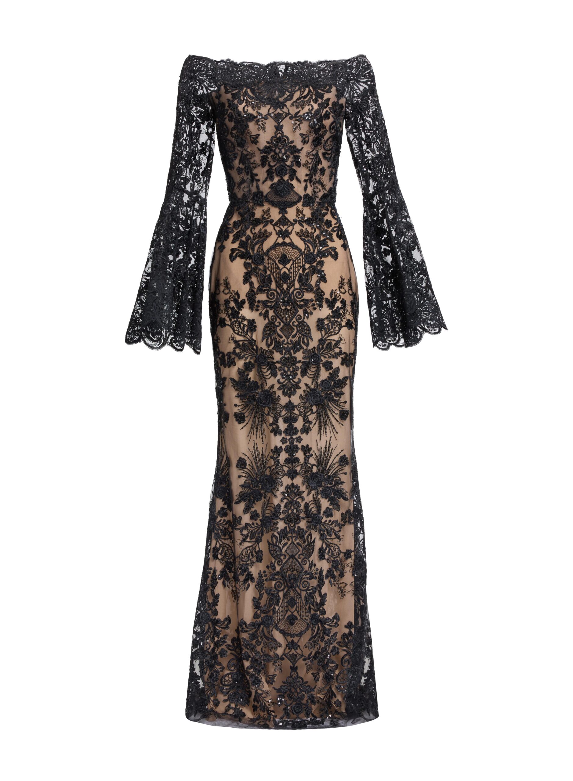 Elie Saab Embroidered Off-The-Shoulder Dress Elie Saab Embroidered Off-The-Shoulder Dress in Black featuring – Luxury Designer Fashion at Luxury Shoes .
