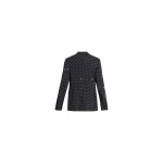 Elie Saab Printed Cady Blazer in Black featuring  – Luxury Designer Fashion at Luxury Shoes .