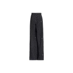 Elie Saab Printed Cady Pants in Black featuring  – Luxury Designer Fashion at Luxury Shoes .