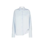 The Attico 'Eliza'' Baby Blue Shirt - The Attico Tops - Designed by Gilda Ambrosio & Giorgia Tordini - Shop at Luxury Shoes 
