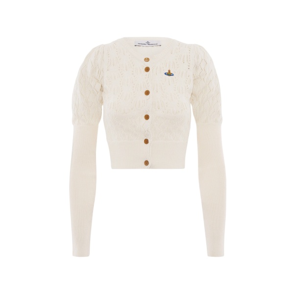 Vivienne Westwood Ella Cardigan - Vivienne Westwood Knitwear - Punk Luxury - Shop at Luxury Shoes 