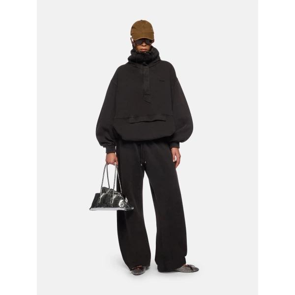 The Attico Faded Black Blouson - The Attico Knitwear - Designed by Gilda Ambrosio & Giorgia Tordini - Shop at Luxury Shoes 