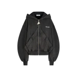 The Attico Faded Black Sweatshirt - The Attico Tops - Designed by Gilda Ambrosio & Giorgia Tordini - Shop at Luxury Shoes 