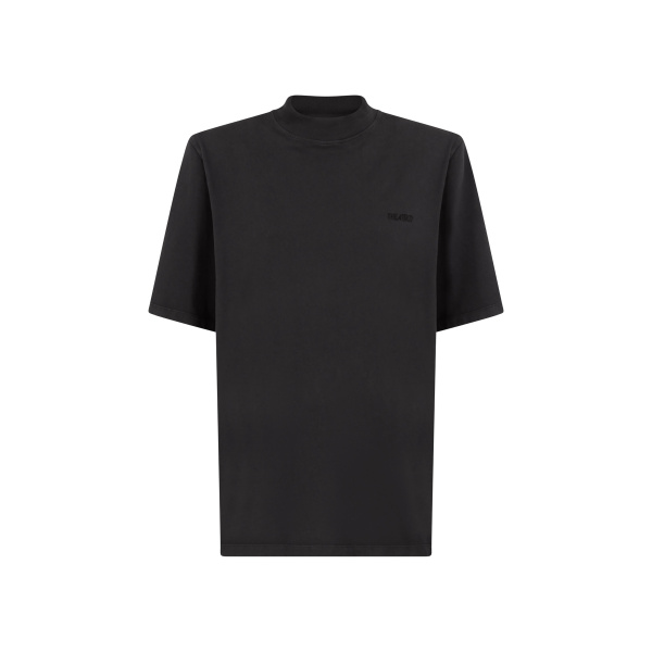 The Attico Faded Black T-Shirt - The Attico Tops - Designed by Gilda Ambrosio & Giorgia Tordini - Shop at Luxury Shoes 