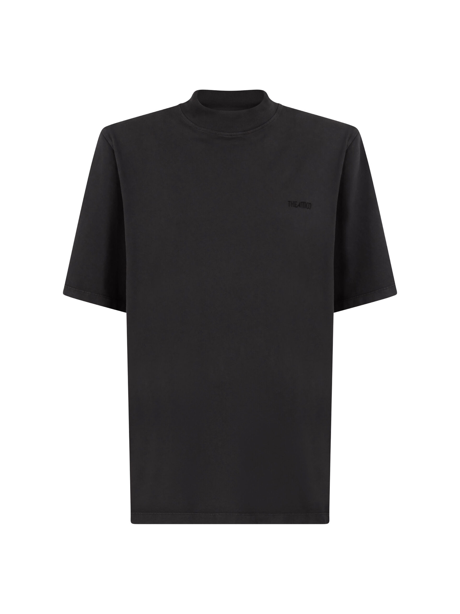 The Attico Faded Black T-Shirt - The Attico Tops - Designed by Gilda Ambrosio & Giorgia Tordini - Shop at Luxury Shoes The Attico Faded Black T-Shirt - The Attico Tops - Designed by Gilda Ambrosio & Giorgia Tordini - Shop at Luxury Shoes