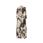Oscar de la Renta Feather Jersey Dress - Oscar de la Renta Dresses - American Couture - Shop at Luxury Shoes 