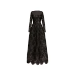Oscar de la Renta Fern Sequin Embroidered Gown - Oscar de la Renta Dresses - American Couture - Shop at Luxury Shoes 