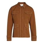 Giambattista Valli Fitted Camel Cotton Jacket - Giambattista Valli Jackets - Romantic Couture - Shop at Luxury Shoes 