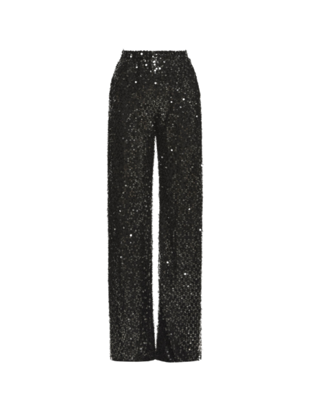 Oscar de la Renta Floating Sequin Pant - Oscar de la Renta Pants - American Couture - Shop at Luxury Shoes 