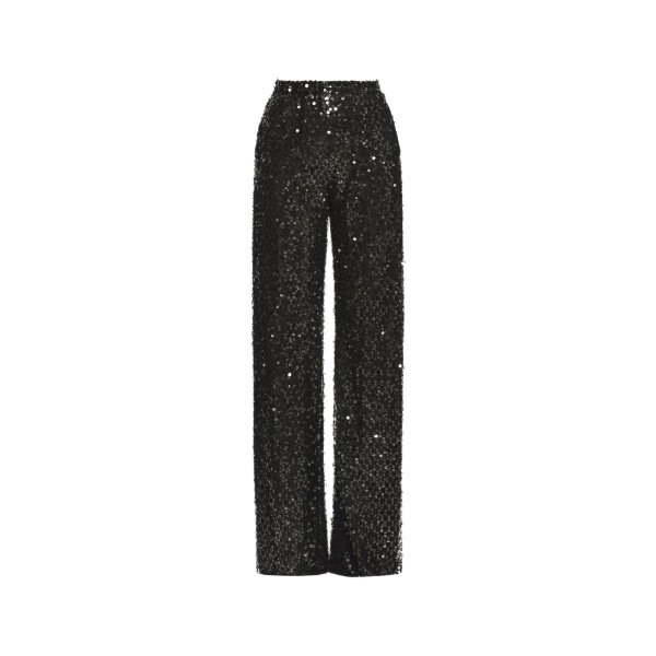 Oscar de la Renta Floating Sequin Pant - Oscar de la Renta Pants - American Couture - Shop at Luxury Shoes 