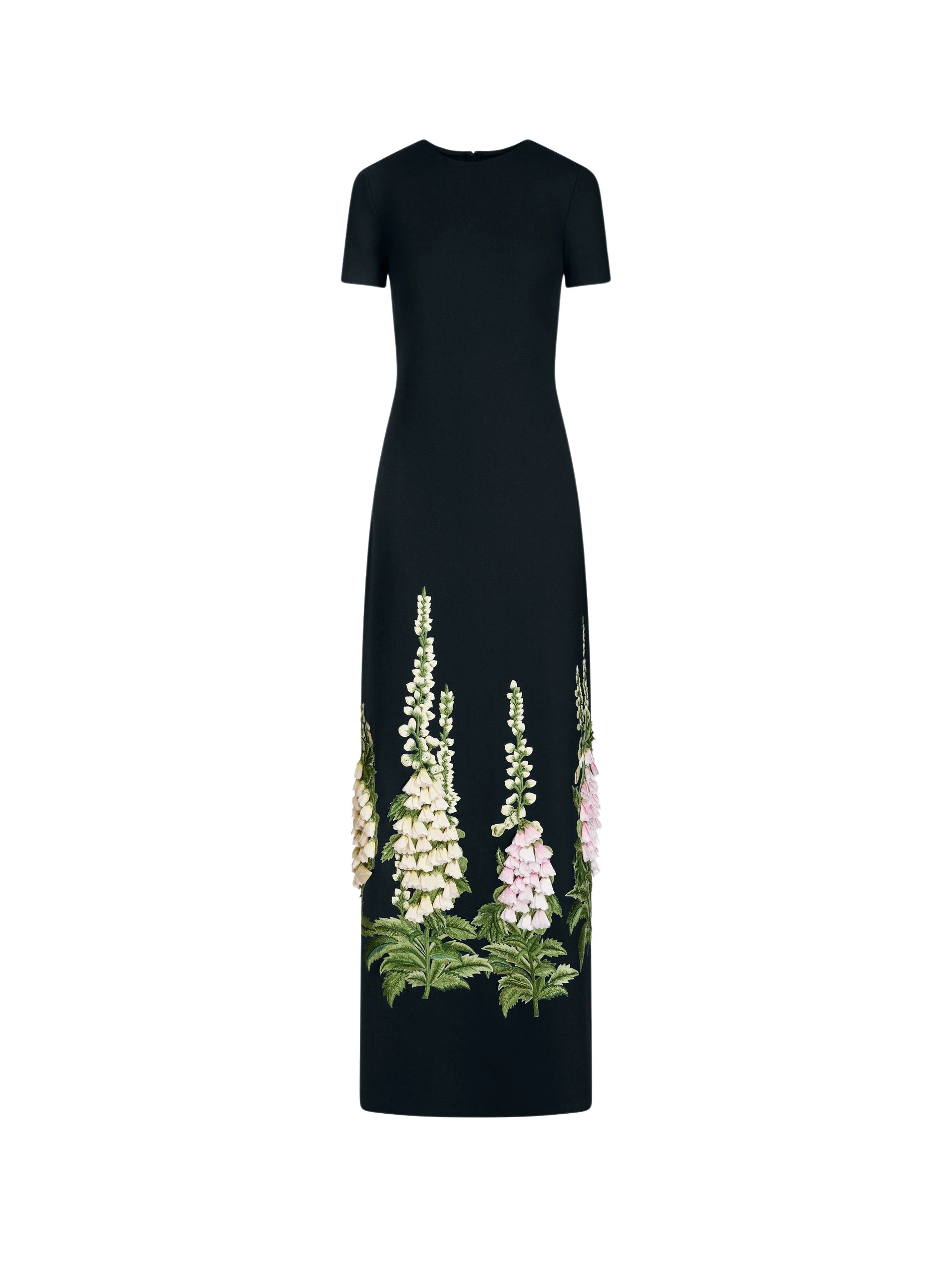 Foxglove-Embroidered-Caftan-Oscar-de-la-Renta-Dresses32147_nobg Oscar de la Renta Foxglove Embroidered Caftan - Oscar de la Renta Dresses - American Couture - Shop at Luxury Shoes