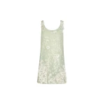 Oscar de la Renta Foxglove Embroidered Sequin Tulle Shift Dress - Oscar de la Renta Dresses - American Couture - Shop at Luxury Shoes 