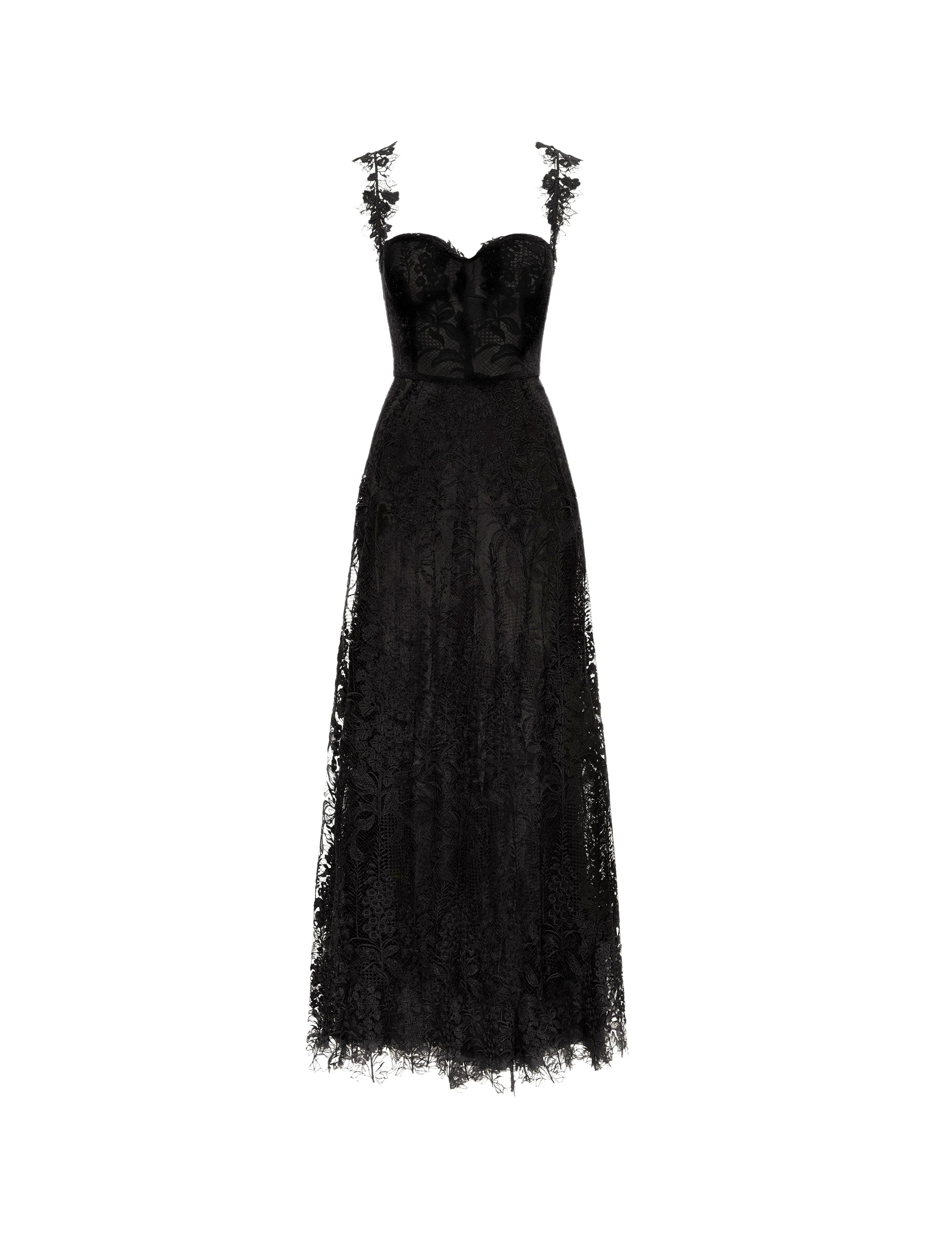 Oscar de la Renta Foxglove Guipure Cocktail Dress - Oscar de la Renta Dresses - American Couture - Shop at Luxury Shoes 