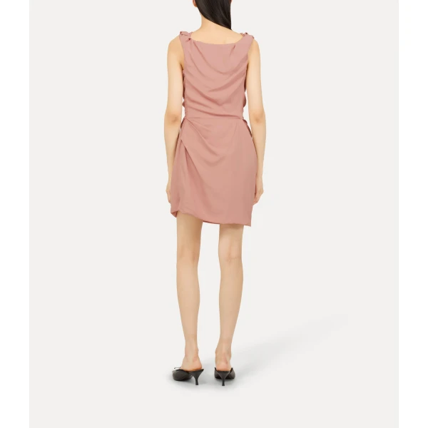 Vivienne Westwood Ginnie Amber Mini Dress - Vivienne Westwood Dresses - Punk Luxury - Shop at Luxury Shoes 