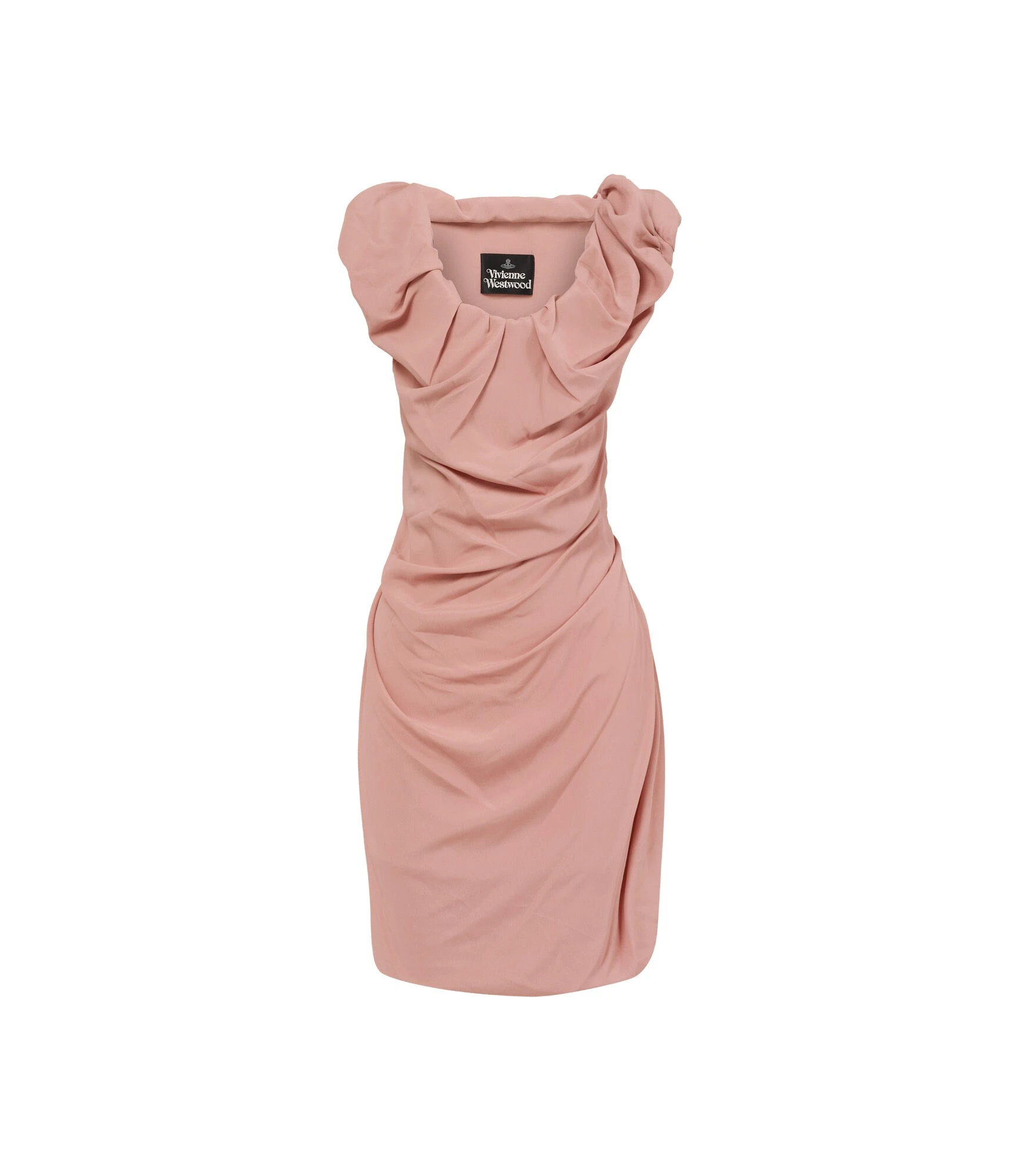 Ginnie-Amber-Mini-Dress-Vivienne-Westwood-Dresses-578631_nobg Vivienne Westwood Ginnie Amber Mini Dress - Vivienne Westwood Dresses - Punk Luxury - Shop at Luxury Shoes