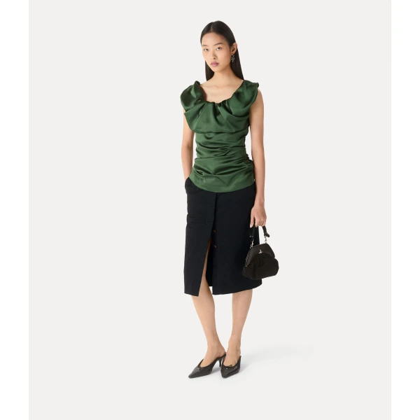 Vivienne Westwood Ginnie Top - Vivienne Westwood Tops - Punk Luxury - Shop at Luxury Shoes 
