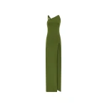 The Attico Green Long Dress - The Attico Dresses - Designed by Gilda Ambrosio & Giorgia Tordini - Shop at Luxury Shoes 