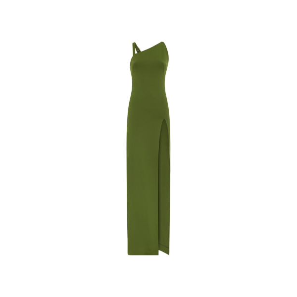 The Attico Green Long Dress - The Attico Dresses - Designed by Gilda Ambrosio & Giorgia Tordini - Shop at Luxury Shoes 