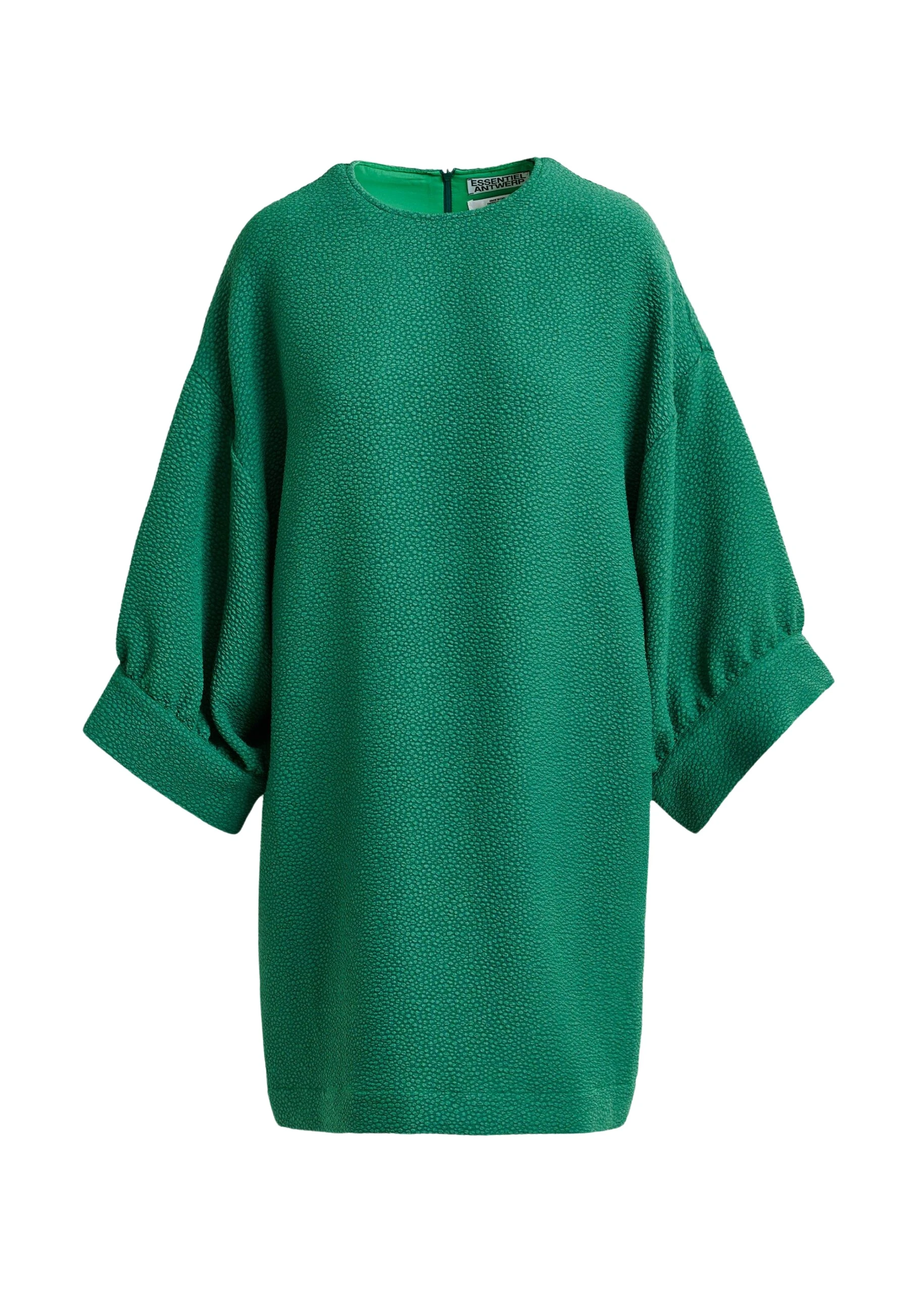 Green-mini-dress-with-wide-sleeves-Essentiel-Antwerp-Dresses-scaled34295_nobg Essentiel Antwerp Green mini dress with wide sleeves - Essentiel Antwerp Dresses - Colorful Belgian Design - Shop at Luxury Shoes