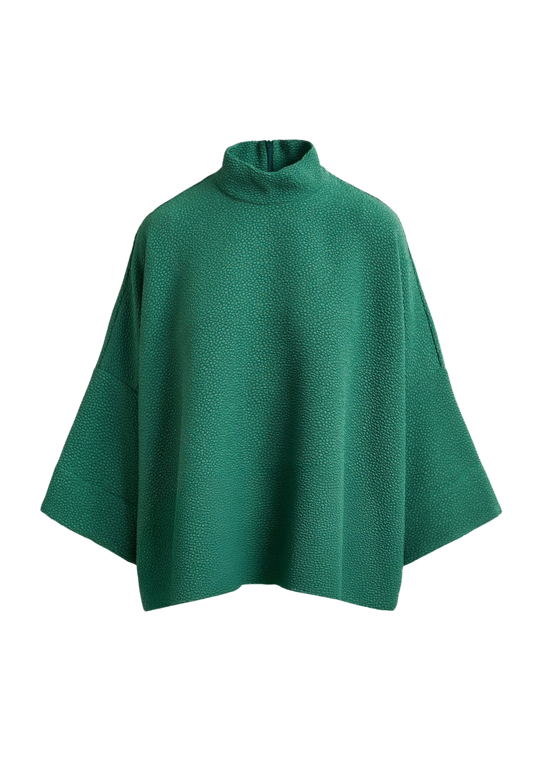 Green-oversized-top-with-stand-up-collar-Essentiel-Antwerp-Tops-scaled92609_nobg Essentiel Antwerp Green oversized top with stand-up collar - Essentiel Antwerp Tops - Colorful Belgian Design - Shop at Luxury Shoes