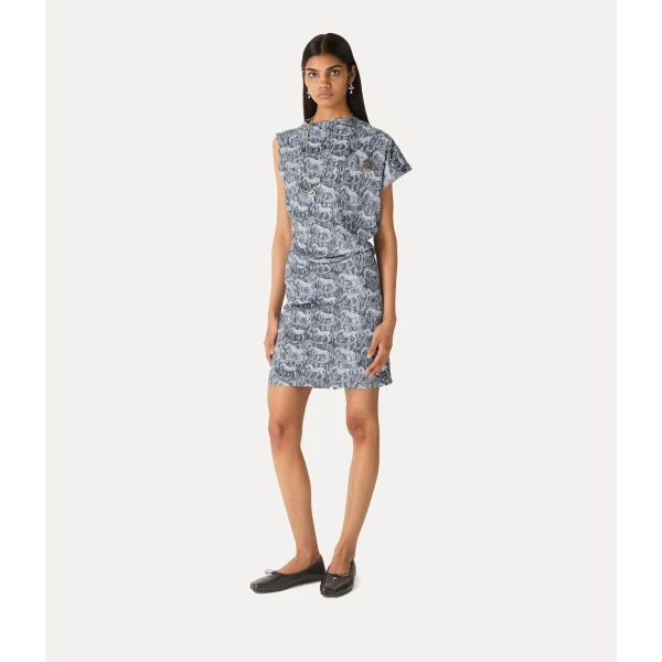Vivienne Westwood Hebo Dress - Vivienne Westwood Dresses - Punk Luxury - Shop at Luxury Shoes 