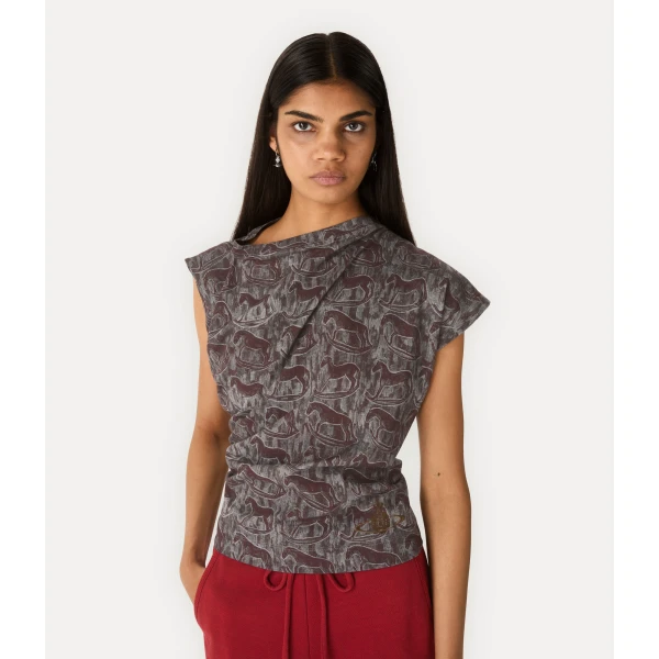 Vivienne Westwood Hebo Top - Vivienne Westwood Tops - Punk Luxury - Shop at Luxury Shoes 