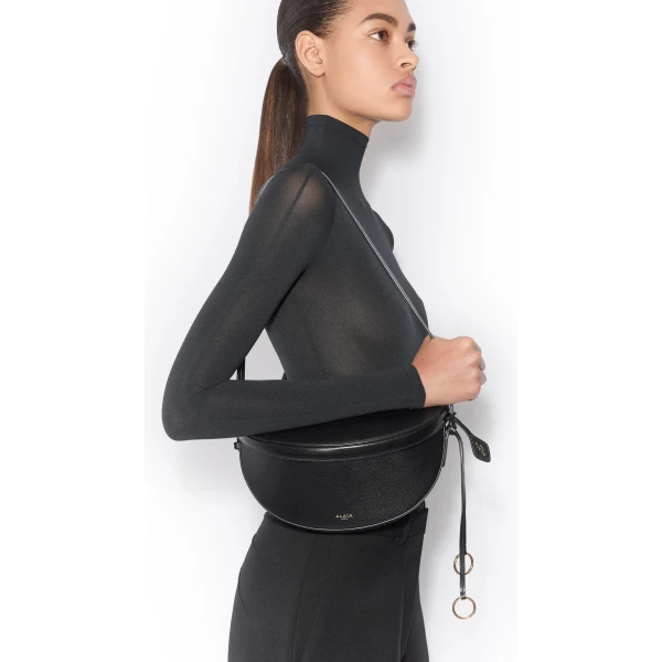 Alaïa Hip East West Bag In Goatskin - Alaia Bags - Laser Cut Luxury - Shop at Luxury Shoes 