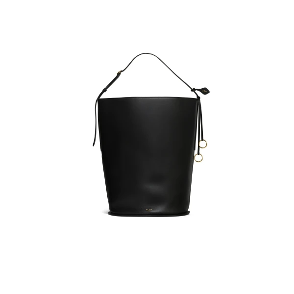 Alaïa Hip Large Bucket Bag In Calfskin - Alaia Bags - Laser Cut Luxury - Shop at Luxury Shoes 