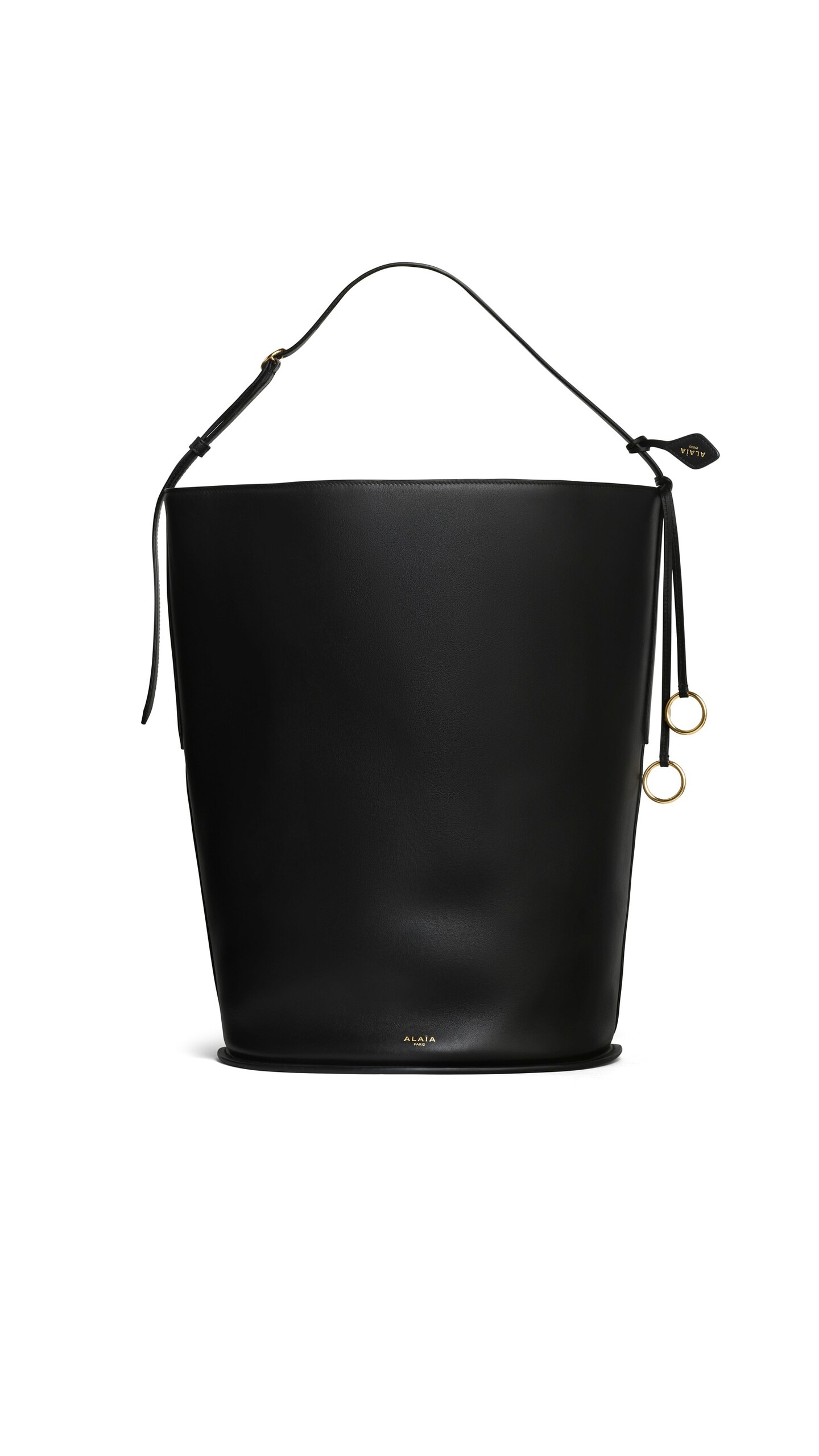 Alaïa Hip Large Bucket Bag In Calfskin - Alaia Bags - Laser Cut Luxury - Shop at Luxury Shoes 