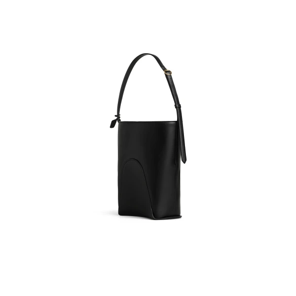 Alaïa Hip Small Bucket Bag In Calfskin - Alaia Bags - Laser Cut Luxury - Shop at Luxury Shoes 