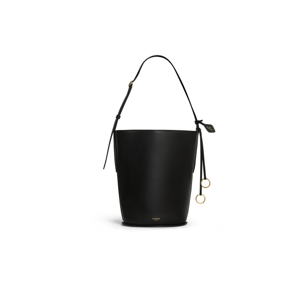 Alaïa Hip Small Bucket Bag In Calfskin - Alaia Bags - Laser Cut Luxury - Shop at Luxury Shoes 