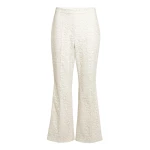 Giambattista Valli Ivory Daisies Macramé Trousers - Giambattista Valli Pants - Romantic Couture - Shop at Luxury Shoes 