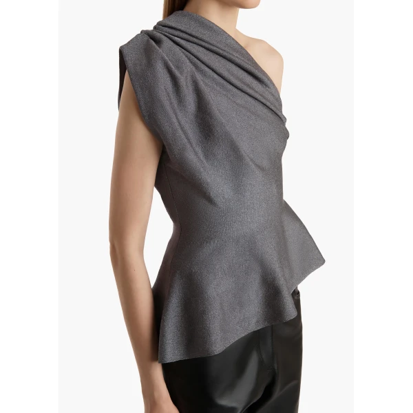 Elevate your elegance in this Khaite Tops   from the 2025 resort wear edit