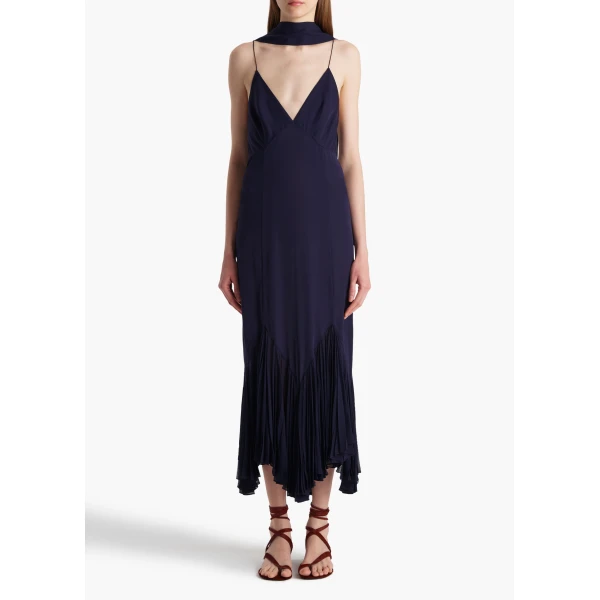 Elevate your elegance in this Khaite Dresses   from the 2025 resort wear edit